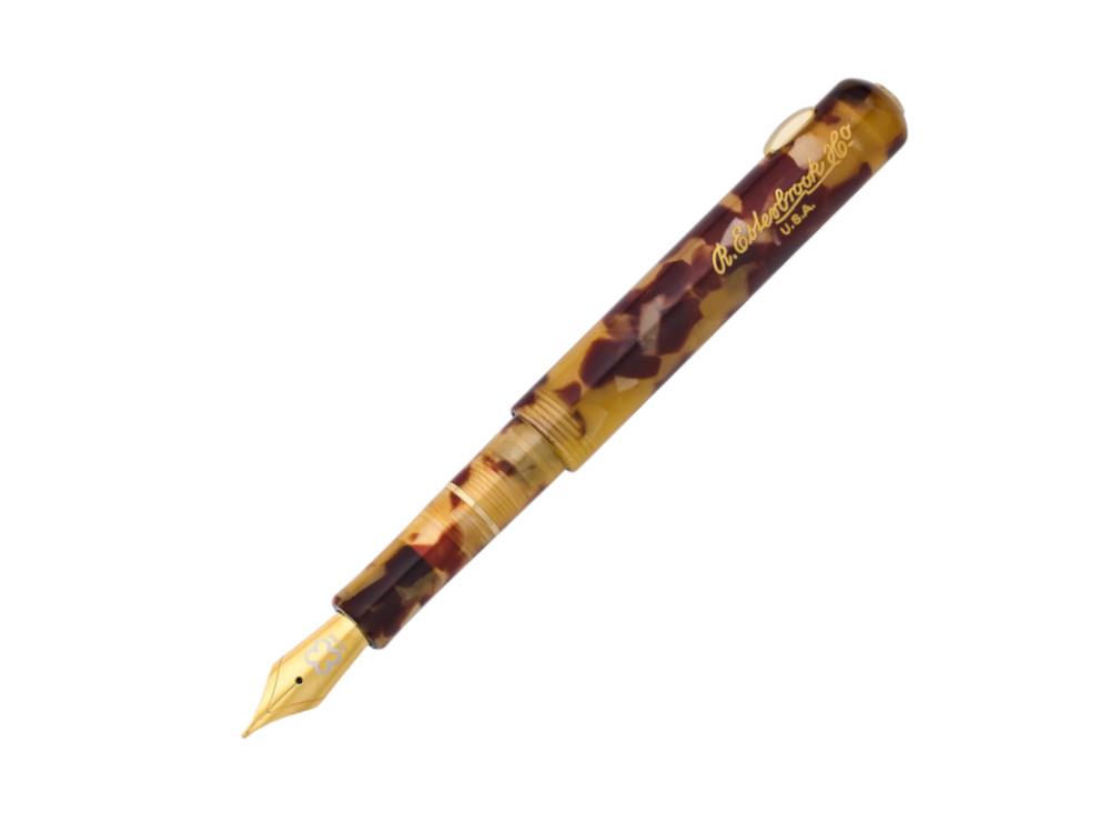 Esterbrook Niblet Tortoise Fountain Pen, Resin, Gold plated, EPP9136