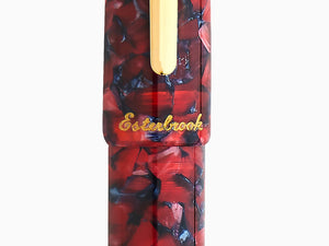Esterbrook Estie Scarlet Ballpoint pen, Resin, Gold plated, ESC919