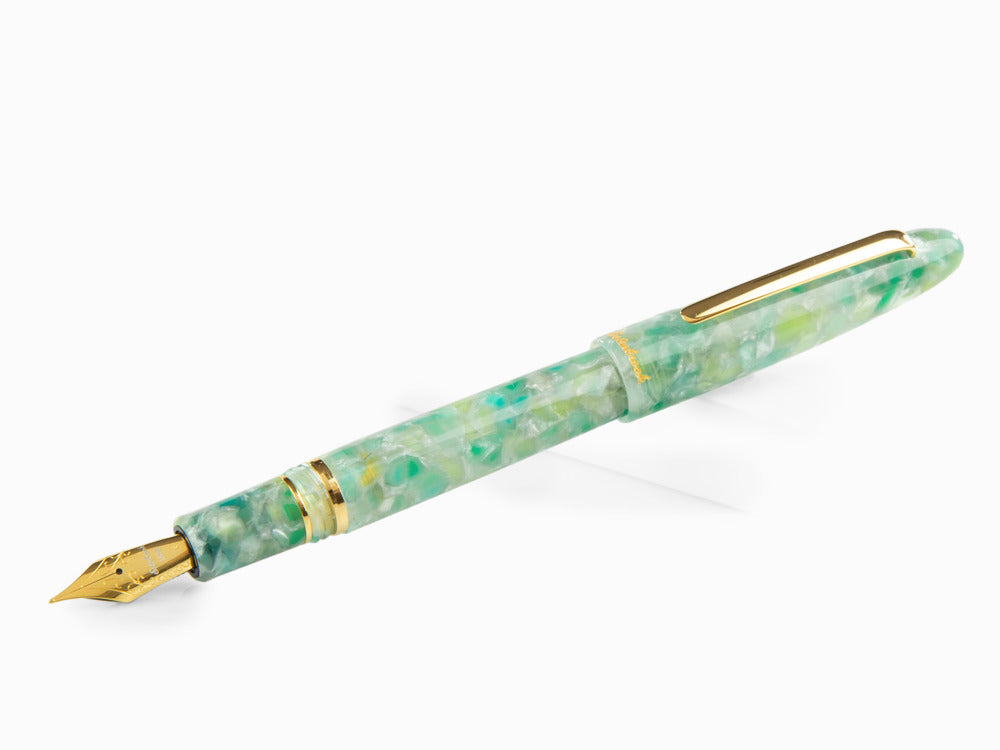 Esterbrook Estie Sea Glass Fountain Pen, Gold plated, ESG816