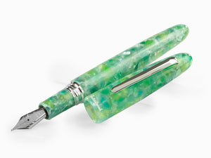 Esterbrook Estie Oversize Sea Glass Fountain Pen, Chrome Trim, ESG826