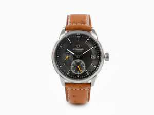 Eterna Adventic GMT Manufacture Automatic Watch, Eterna 3914A, Leather strap