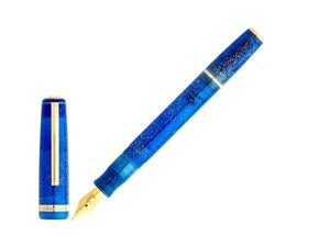 Esterbrook JR Fantasy Fountain Pen, Marbled resin, Blue, EJRF