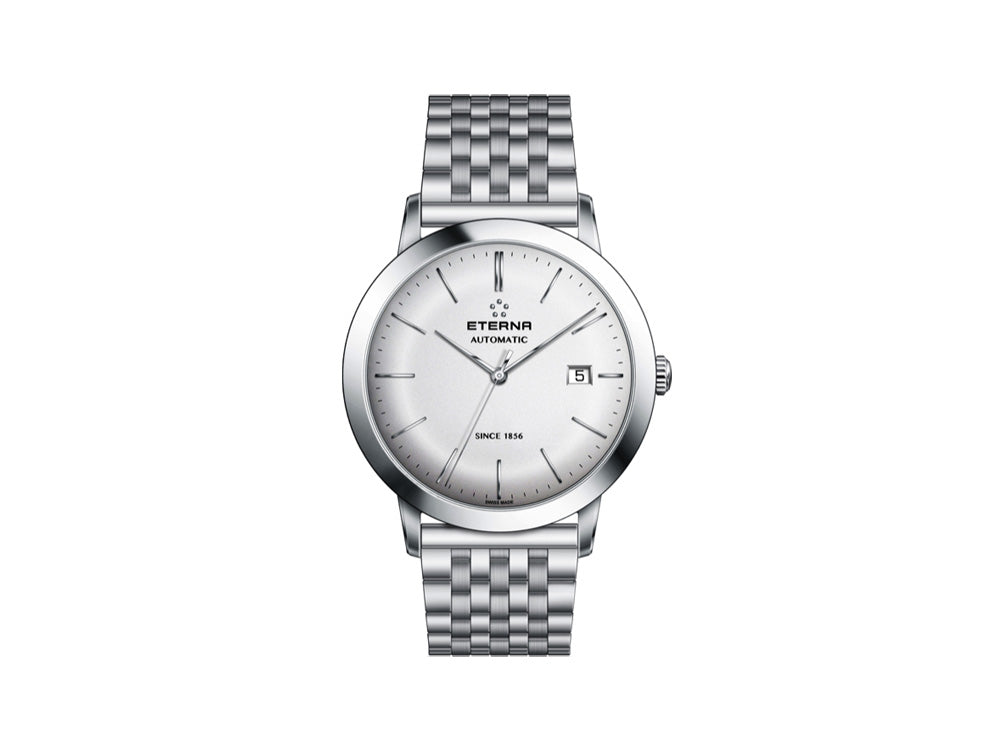 Eterna Eternity Gent Automatic Watch, SW 200-1, Silver, 40mm, 2700.41.10.1736