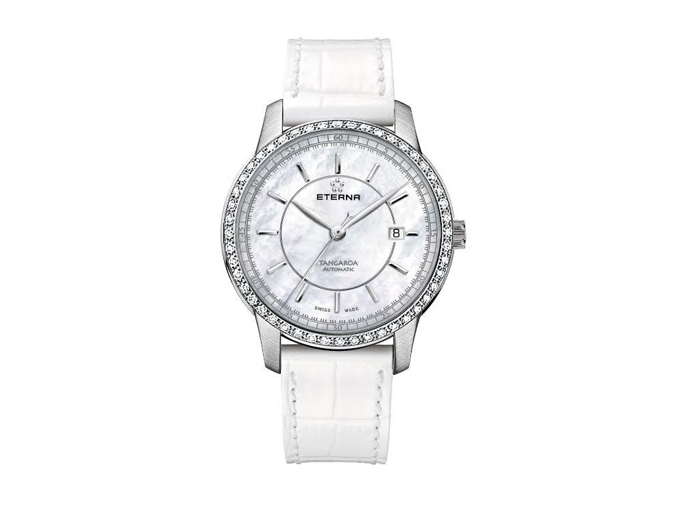 Eterna Tangaroa Lady Automatic Watch,Diamond, SW 200, 2947.50.61.0285