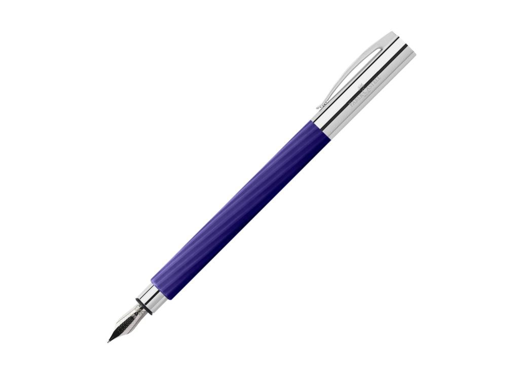 Faber-Castell Ambition Midnight Mauve Fountain Pen, Resin, 147780