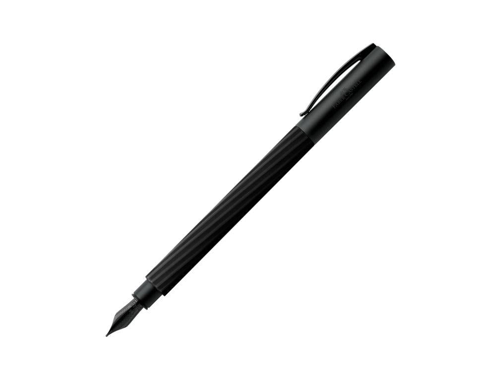 Faber-Castell Ambition  Fountain Pen, Resin, Black, 147790