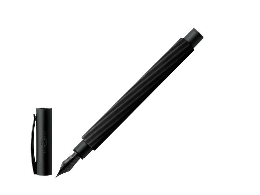 Faber-Castell Ambition  Fountain Pen, Resin, Black, 147790