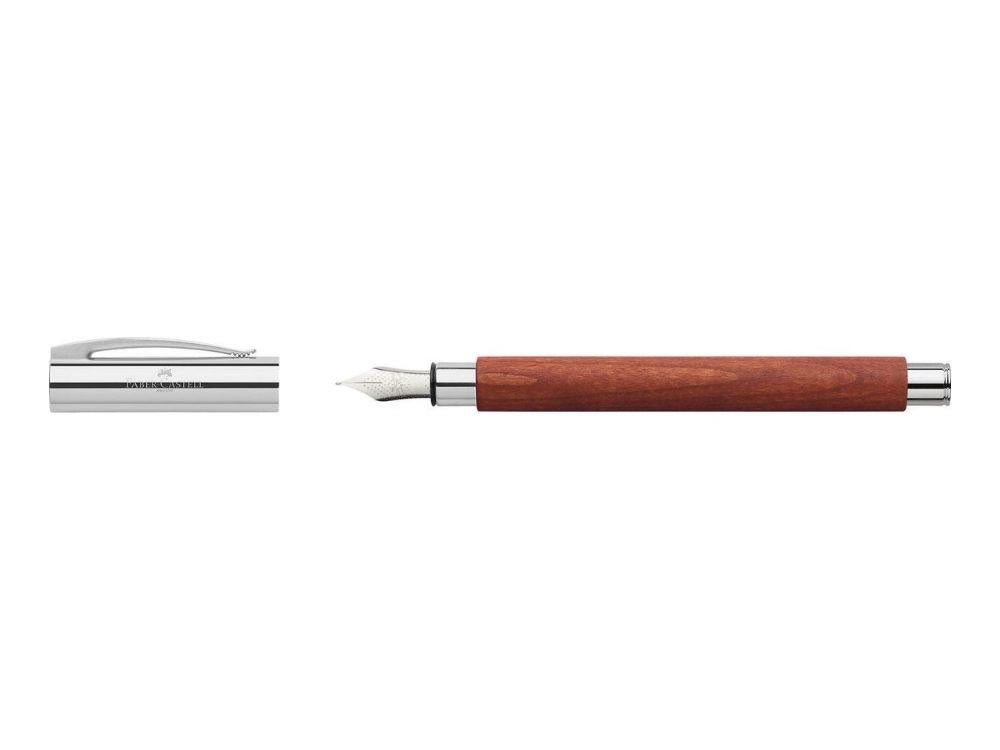 Faber-Castell Ambition Fountain Pen, Pear wood, Brown, 148180