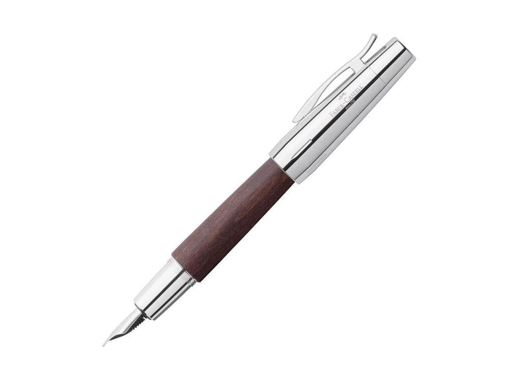 Faber-Castell E-Motion Rollerball pen, Pear wood, Brown, 148210