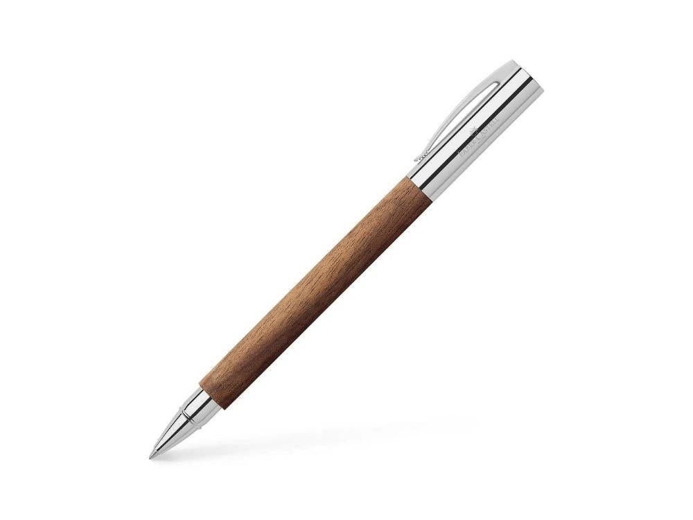 Faber-Castell Ambition Nogal Rollerball pen, Wood, Metal, Brown, 148585