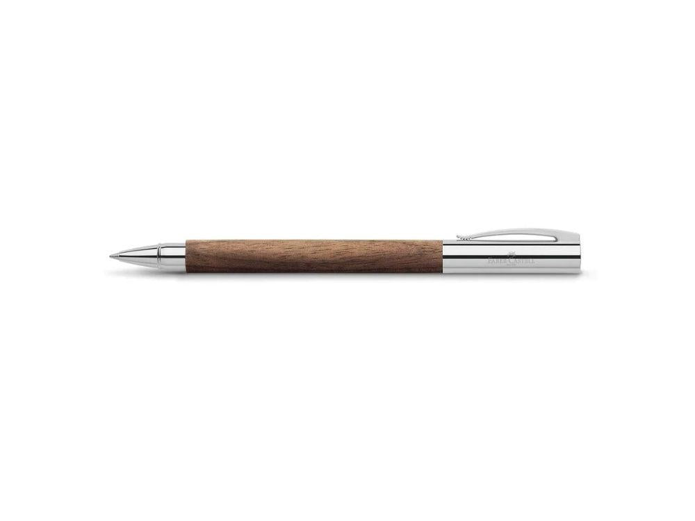 Faber-Castell Ambition Nogal Rollerball pen, Wood, Metal, Brown, 148585