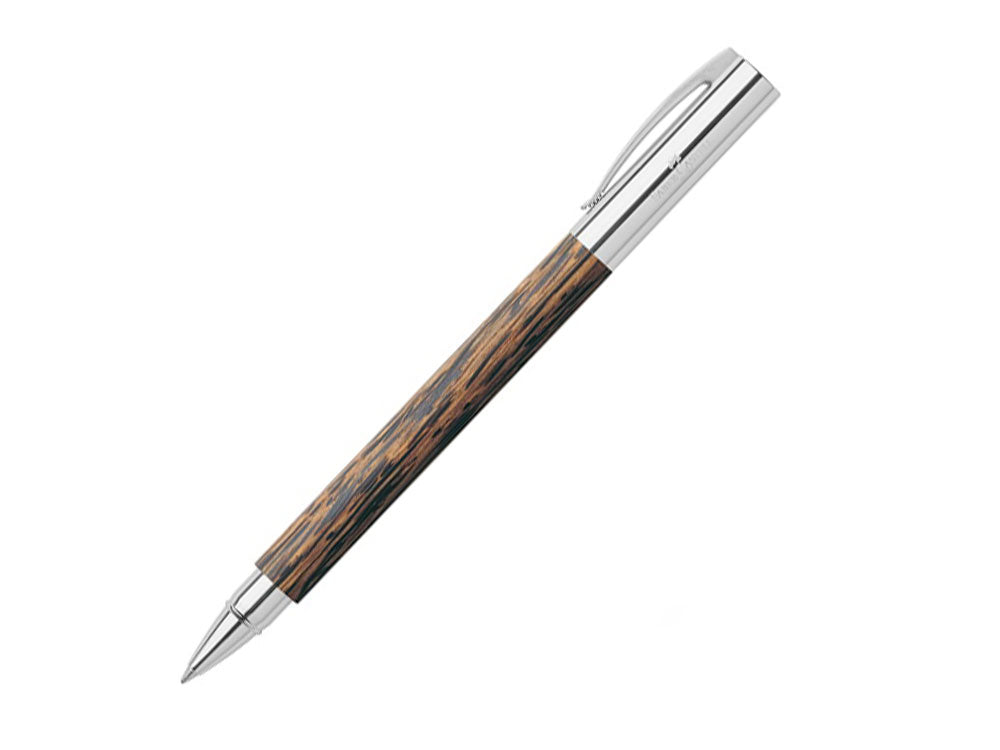 Faber-Castell Ambition Rollerball pen, Coconut wood, Brown, 148120