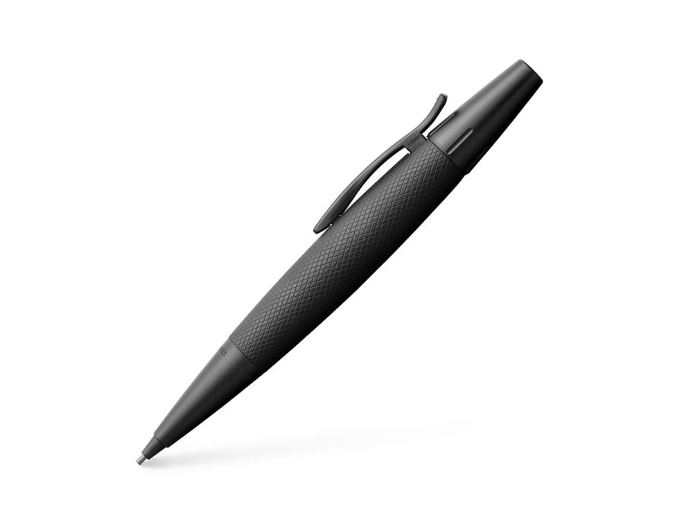 Faber-Castell E-Motion Mechanical pencil, Aluminum, Black, 138690