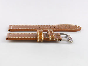 Glycine, Leather strap, 24mm, Brown, LB7BHOL-24