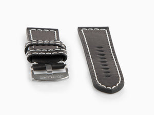 Glycine, Leather strap, 23mm., Brown, LB9BXS-24