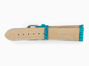 Glycine, Leather strap, 24mm, Blue, LBKTQ-24