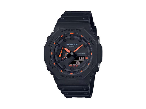 G-SHOCK Casio Classic Quartz Watch, Resin, Black, 48.5 × 45.4mm