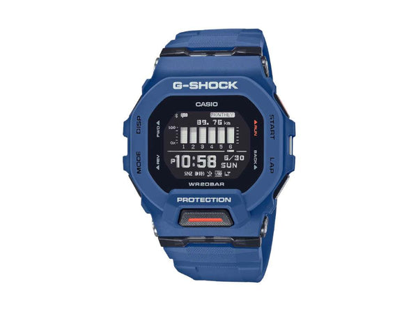 G-SHOCK Casio G-Squad Quartz Watch, Resin, Black, 48.4 × 45.9mm