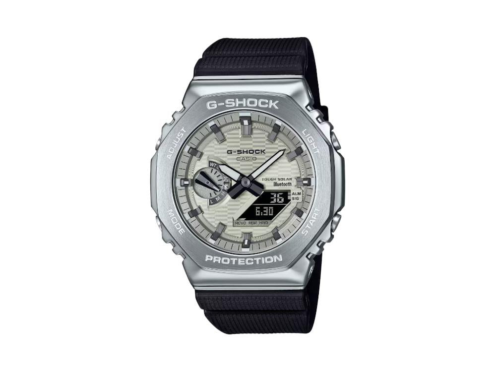 G-SHOCK Casio G-Steel Quartz Watch, 49.3mm × 44.4mm, GBM-2100A-8BER