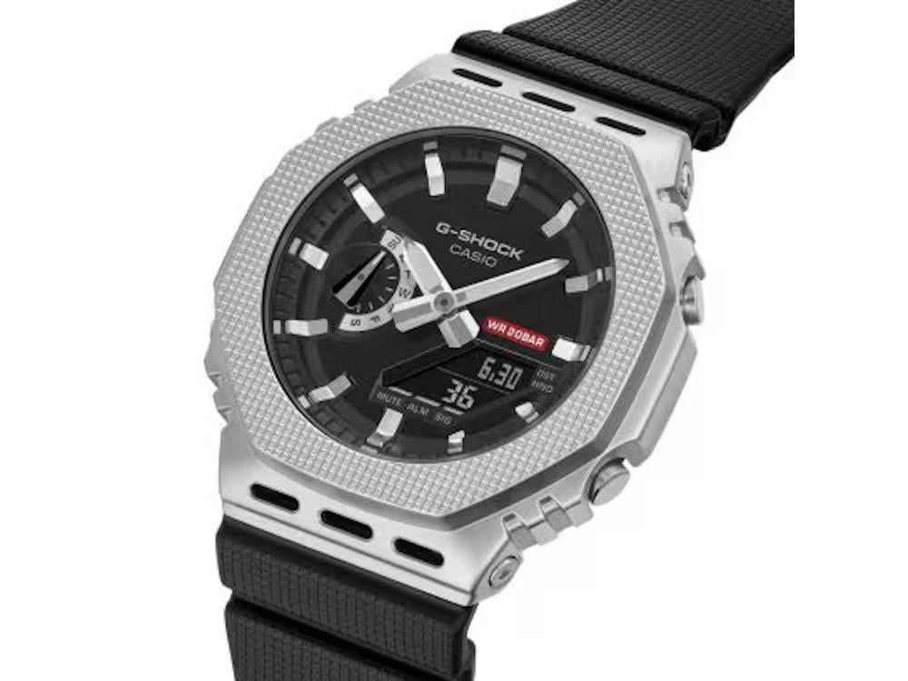 G-SHOCK Casio G-Steel Quartz Watch, Black, Chronograph, GM-2100M-1AER