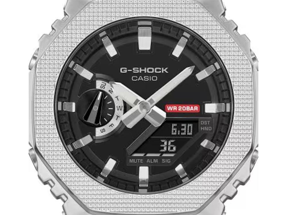 G-SHOCK Casio G-Steel Quartz Watch, Black, Chronograph, GM-2100M-1AER