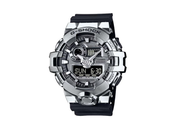 G-SHOCK Casio Classic Quartz Watch, Bio-based resin, Black, GM-700