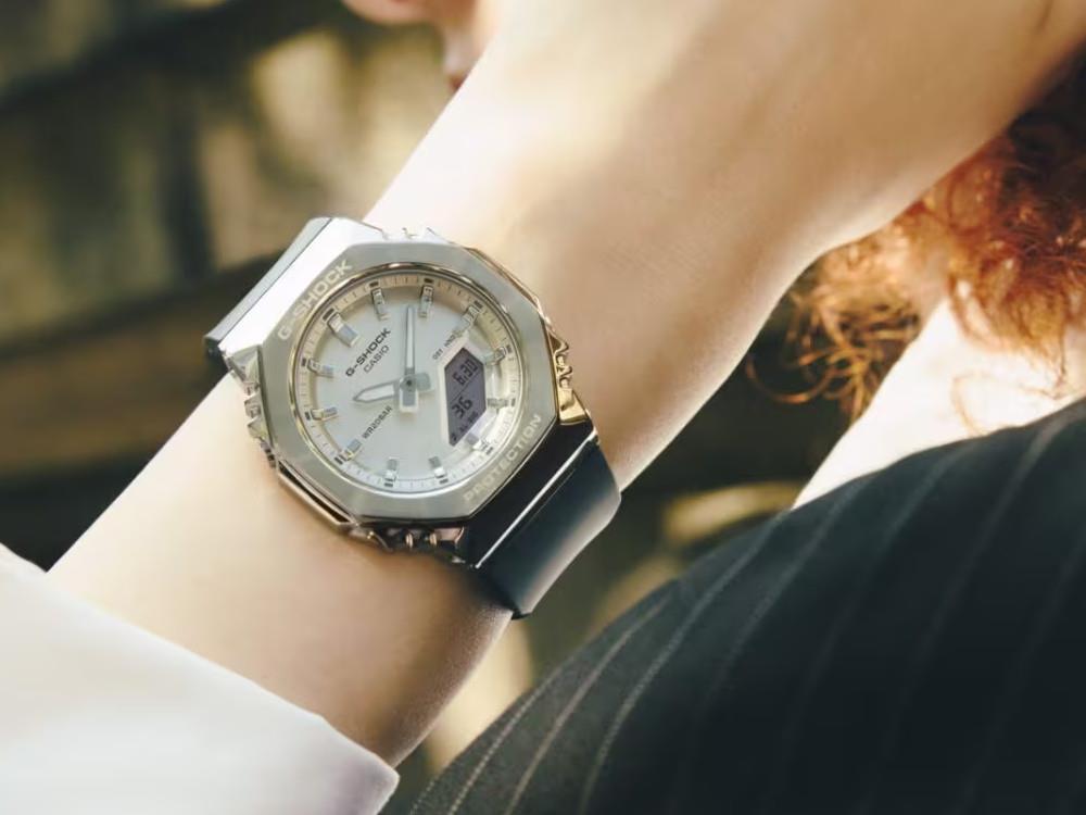 G-SHOCK Casio Classic Quartz Watch, 45.9 × 40.5mm, GM-S2110-1A7ER