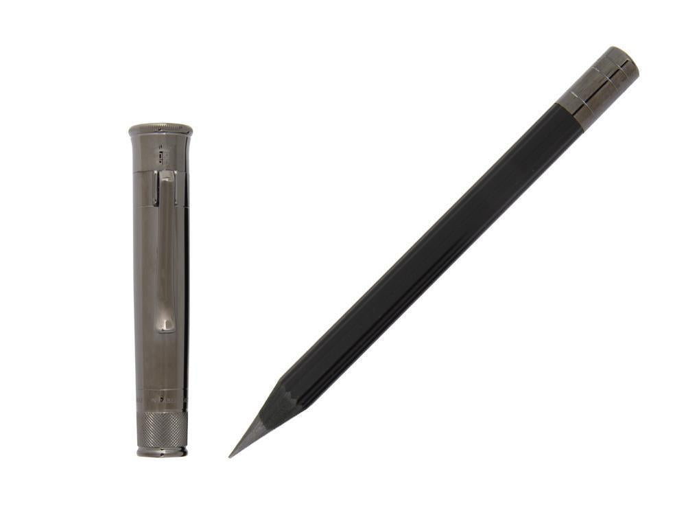 Graf von Faber-Castell Perfect Pencil Magnum "Black Edition", Wood, PVD Titanium