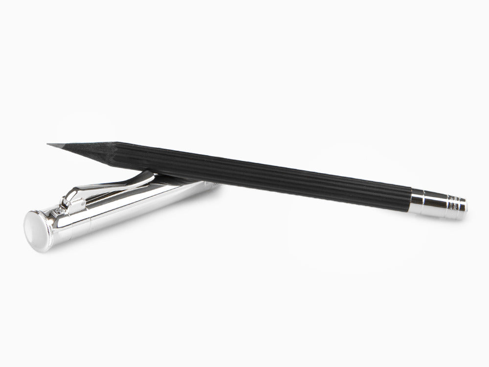 Graf von Faber-Castell Perfect Pencil, Cedar Wood, Platinum trim, Black 118568