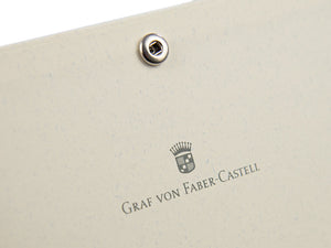 5 Graf von Faber-Castell Perfect Pencils, Wood, Chrome Trim, Brown, 118645