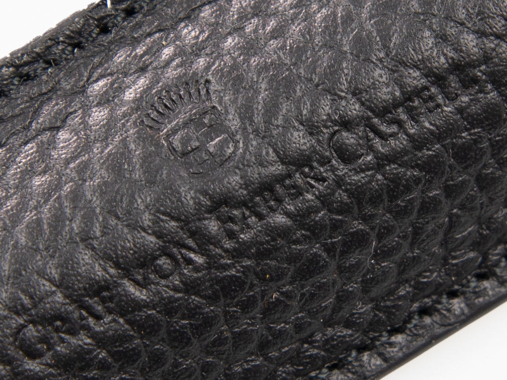 Graf von Faber-Castell Accesorios Cashmere Pen Case, Leather, Black, 118749