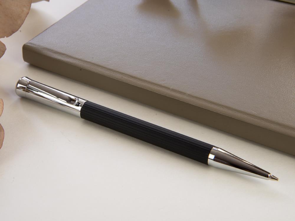 Graf von Faber-Castell Tamitio Mechanical pencil, Metal, Ribbed, Black, 131580