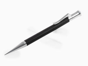 Graf von Faber-Castell Classic Mechanical pencil, Ebony wood, Platinum, 0.7 mm