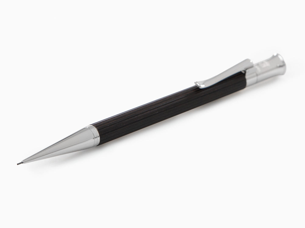 Graf von Faber-Castell Classic Mechanical pencil, Grenadilla, Platinum, 0.7 mm