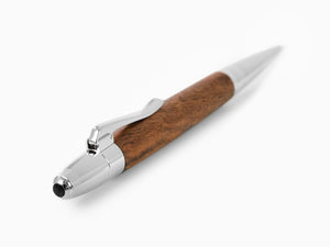 Graf von Faber-Castell Magnum Mechanical pencil, Walnut wood, Platinum, 136387