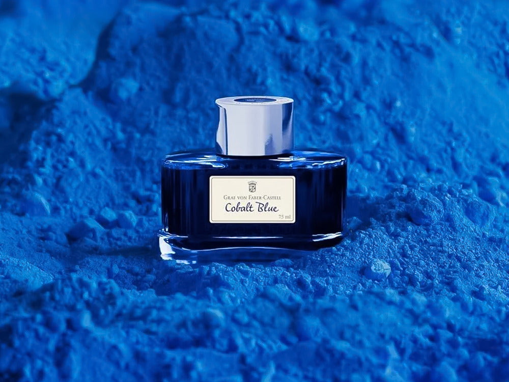 Graf von Faber-Castell Ink Bottle, Cobalt Blue, 75ml