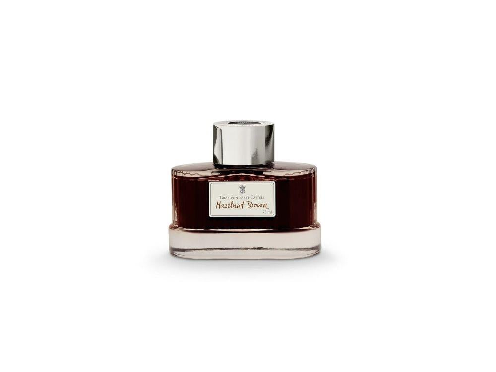 Graf von Faber-Castell Ink Bottle Hazelnut Brown, 75ml.