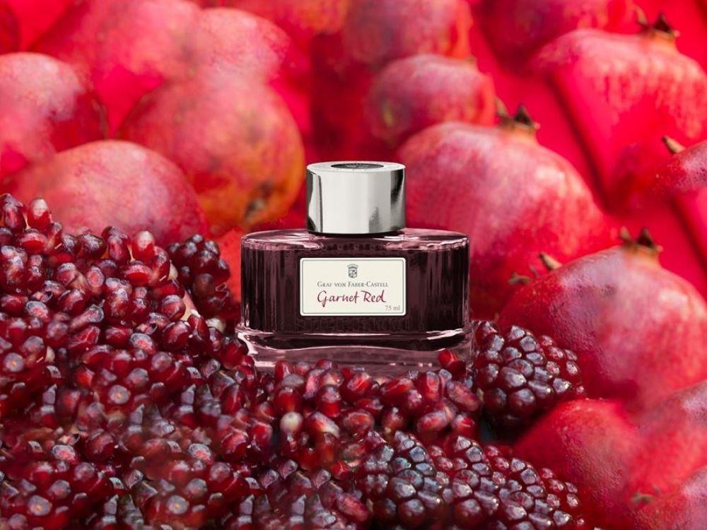 Graf von Faber-Castell Ink Bottle Garnet Red, 75ml