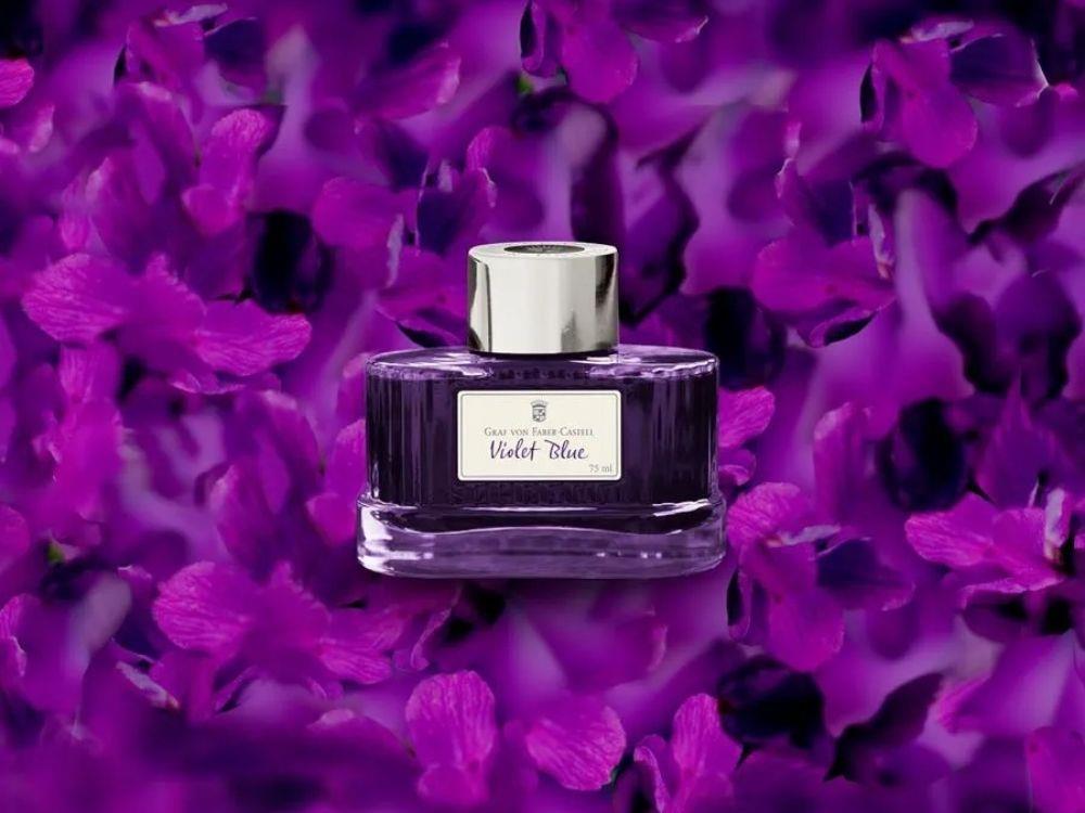 Graf von Faber-Castell Ink Bottle Violet Blue, 75ml