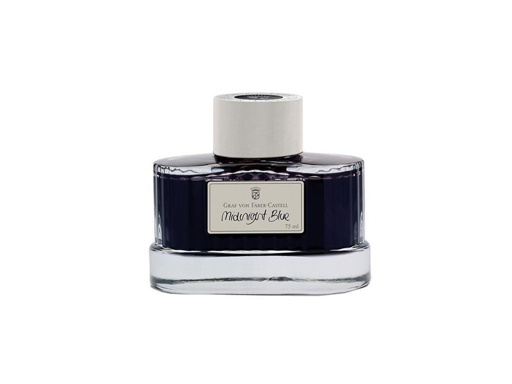 Graf von Faber-Castell Ink Bottle Midnight Blue, 75ml, 141007