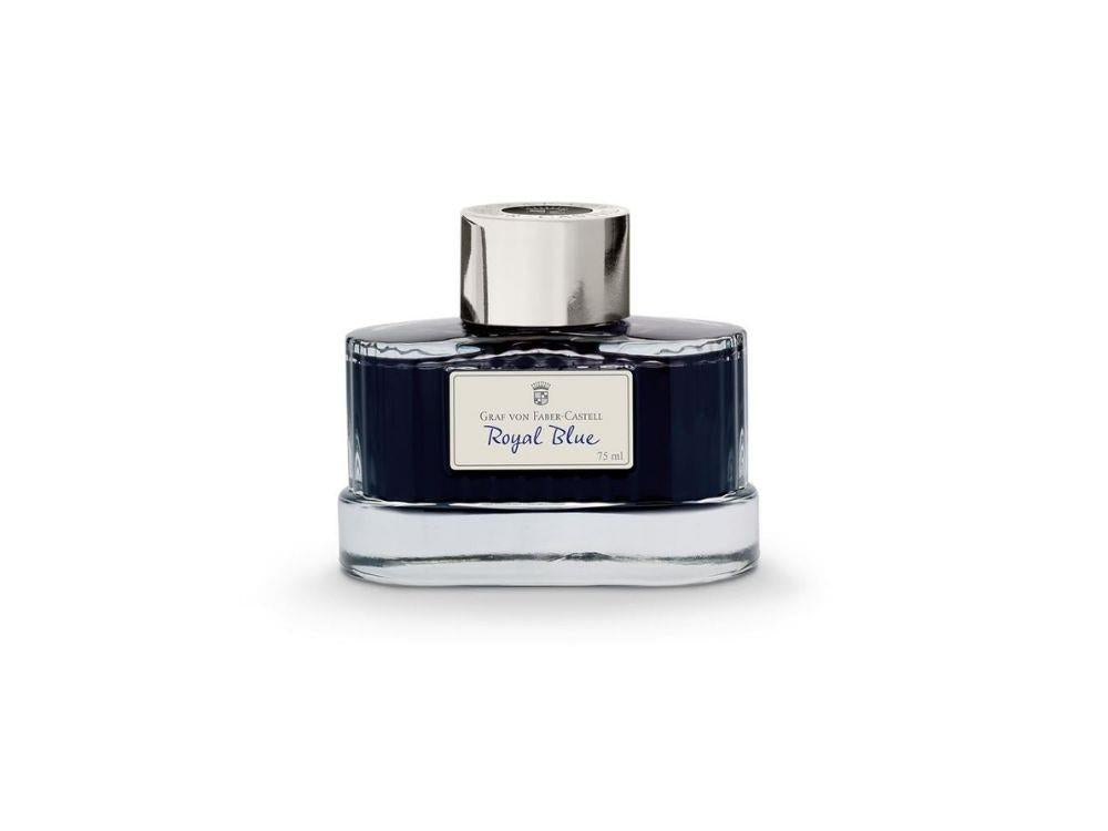 Graf von Faber-Castell Ink Bottle Royal Blue, 75ml., 141009