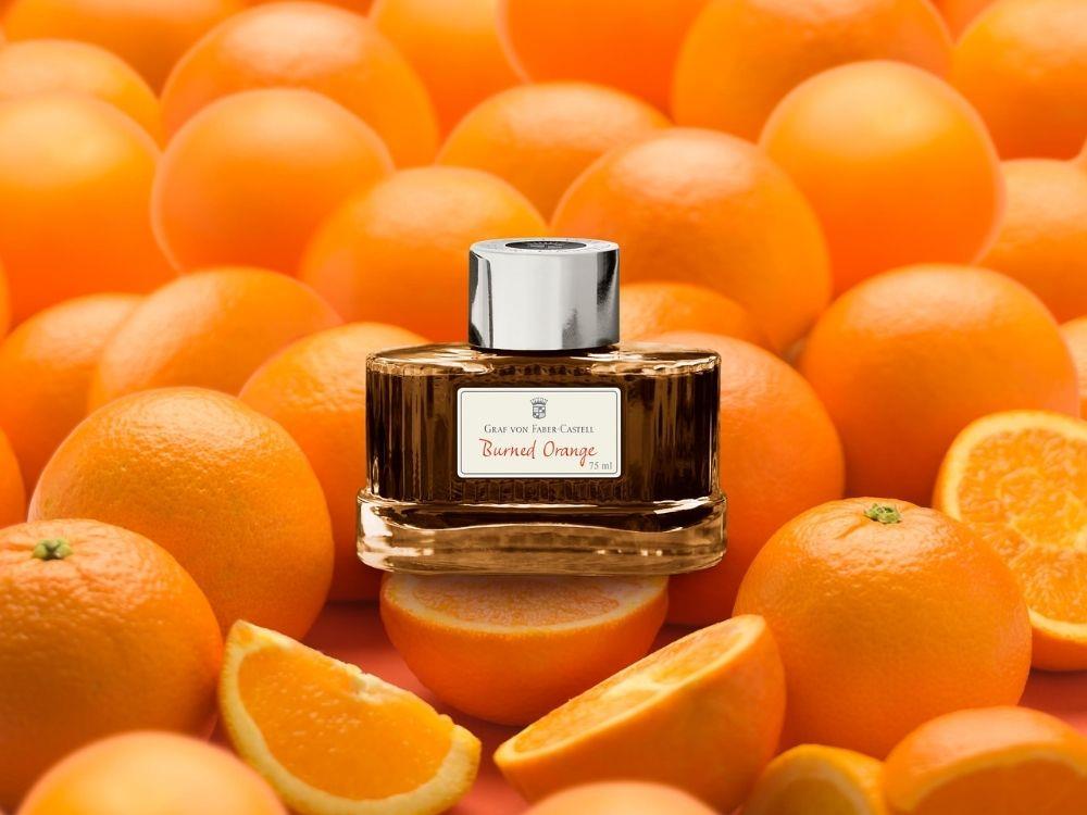 Graf von Faber-Castell Ink Bottle Orange, 75ml, 141011
