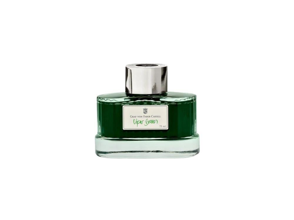 Graf von Faber-Castell Ink Bottle Viper Green, 75ml., 141017