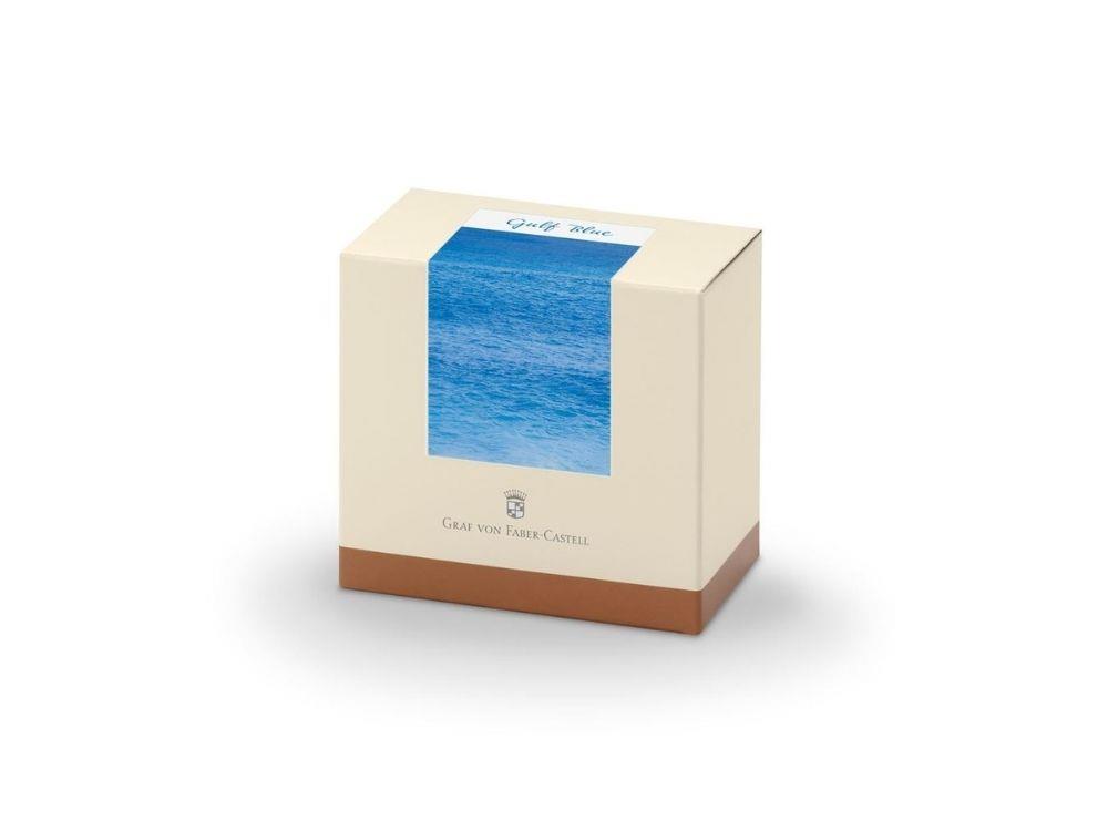 Graf von Faber-Castell Ink Bottle Gulf Blue, 75ml., 141018