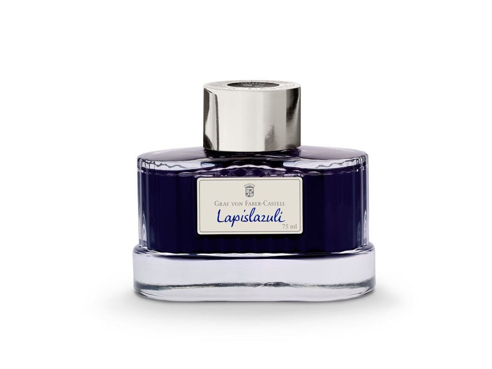 Graf von Faber-Castell Lapislazuli Ink Bottle, Blue, 75ml., 141023