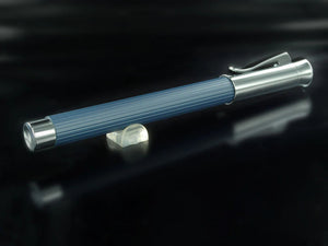 Graf von Faber-Castell Tamitio Rollerball pen, Metal, Ribbed, Navy Blue, 141573