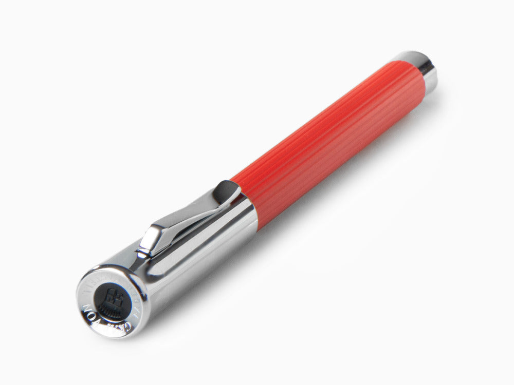 Graf von Faber-Castell Tamitio India Red Fountain Pen, Lacquer, 141770