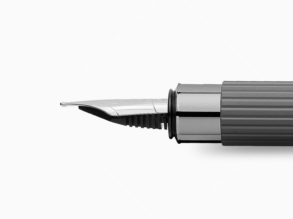 Graf von Faber-Castell Tamitio Stone Grey Fountain Pen, Lacquer, 141780