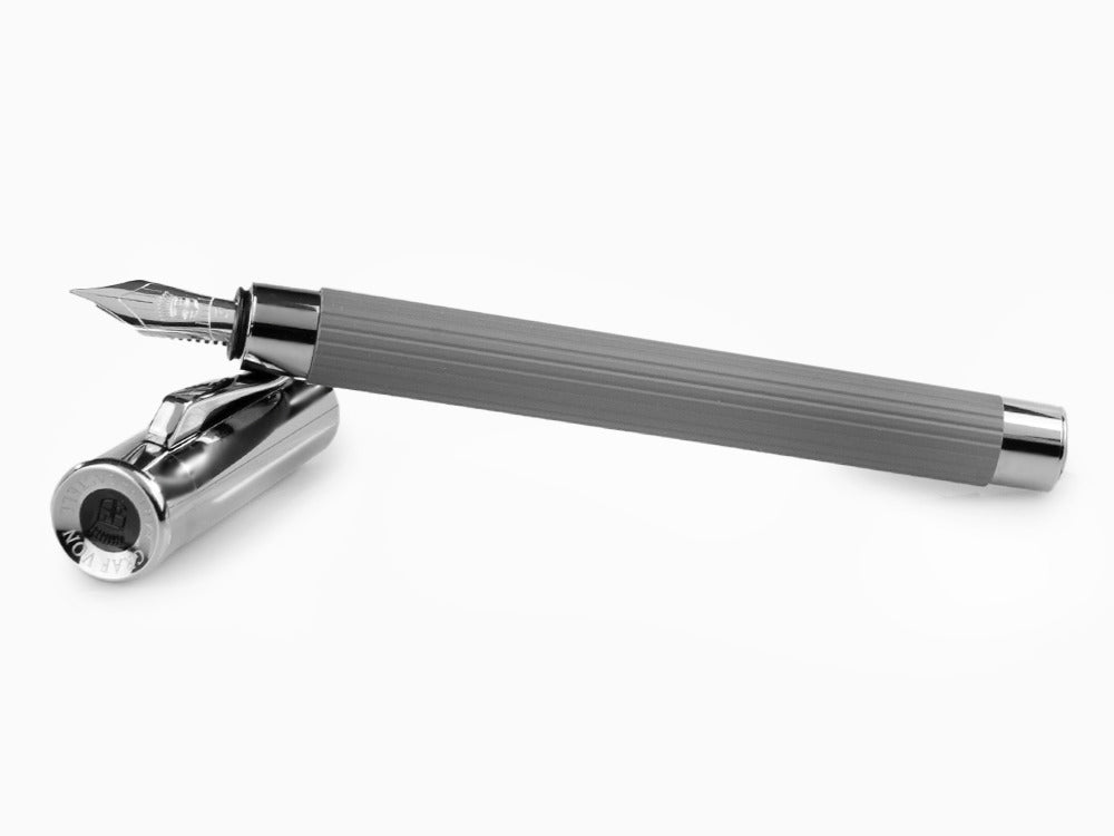 Graf von Faber-Castell Tamitio Stone Grey Fountain Pen, Lacquer, 141780