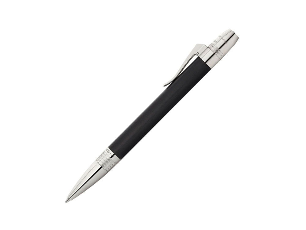 Graf von Faber-Castell for Bentley Ebony Ballpoint pen, Ebonite, Black, 141829